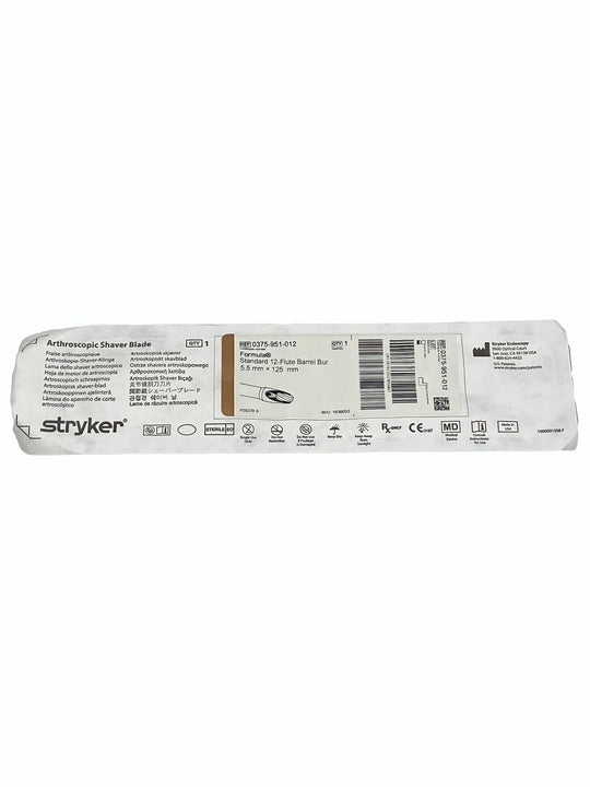 STRYKER 0375-951-012 Individual Packaging Front