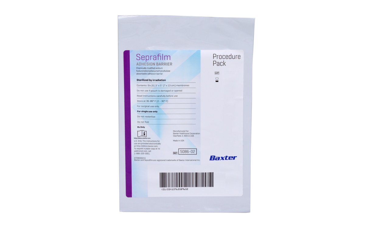 5086-02 ∙ BAXTER GENZYME Seprafilm Adhesion Barrier - 5