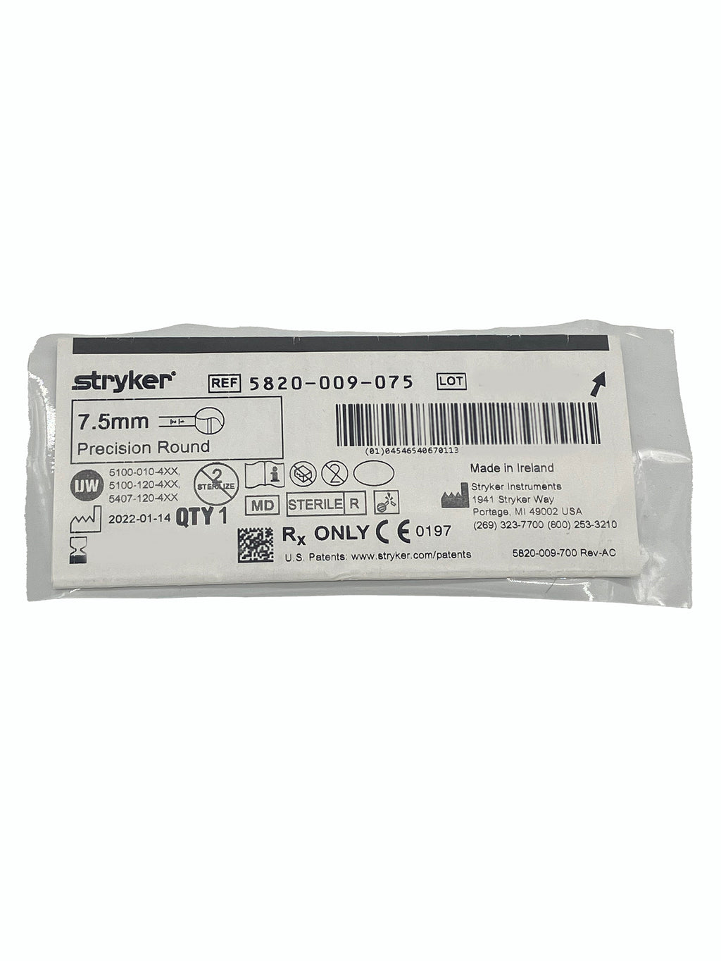 STRYKER 5820-009-075