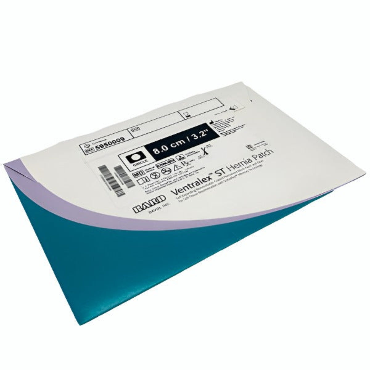 Bard Davol 5950009 Ventralex St Hernia Patch with Strap 3.2