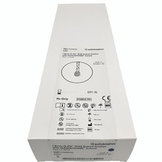 SMITH & NEPHEW Q-FIX MINI ALL-SUTURE ANCHOR #72290123, Box Label