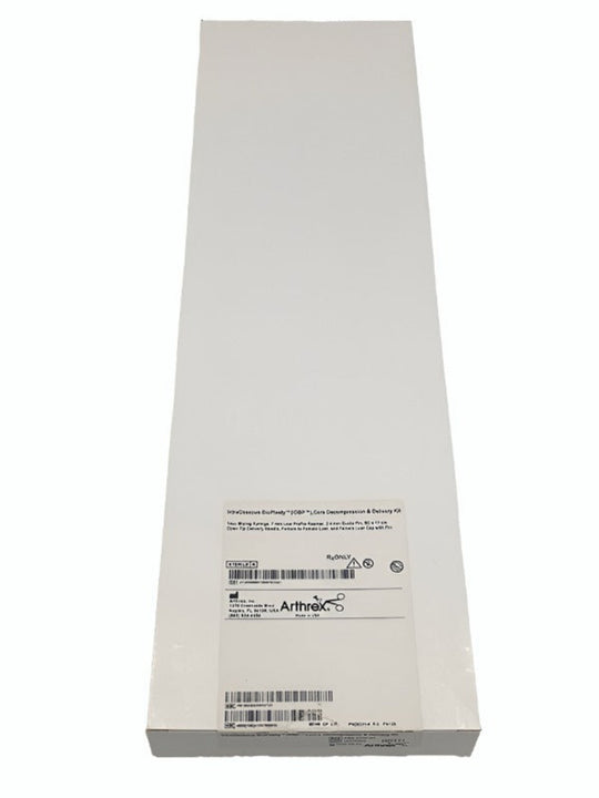 ARTHREX INTRAOSSEOUS BIOPLASTY (IOBP) CORE DECOMPRESSION & DELIVERY KIT #ABD-2000-OT, Box Front