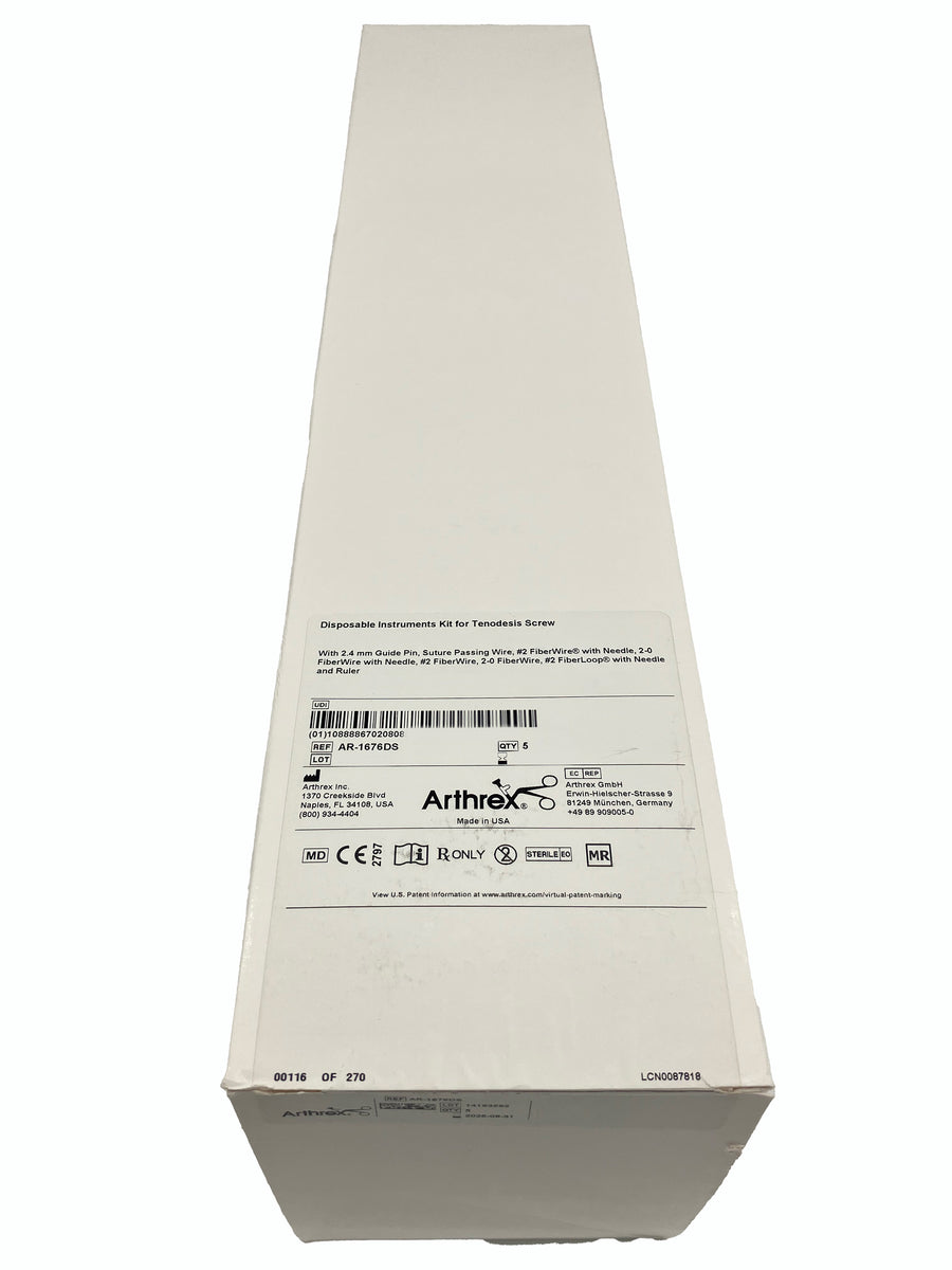 Arthrex AR-1676DS Bio-Tenodesis Disposable Kit, Each | XS Supply