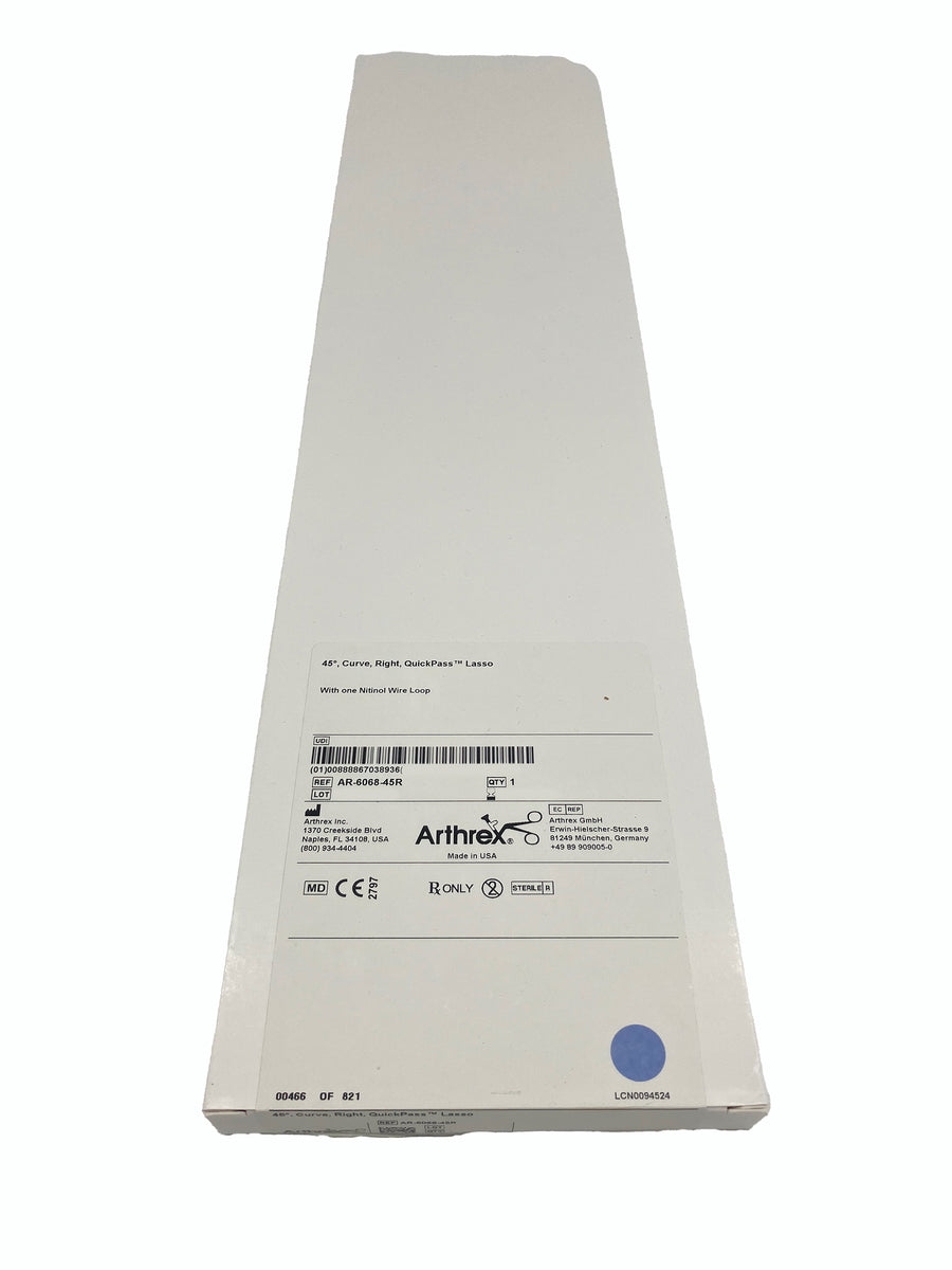 Arthrex QuickPass Lasso, 45-Degree Curve, Right | XS Supply