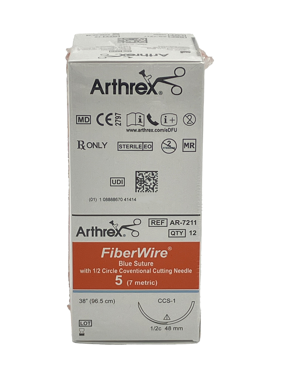 AR-7211 ∙ ARTHREX FiberWire - #5 Blue 38 in | XS Supply