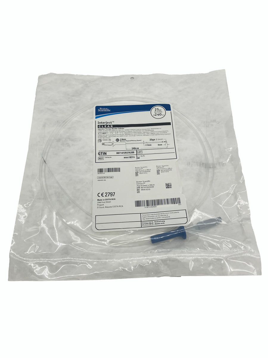 Boston Scientific Interject 2.3mm 25G/4mm/240cm Needle Catheter