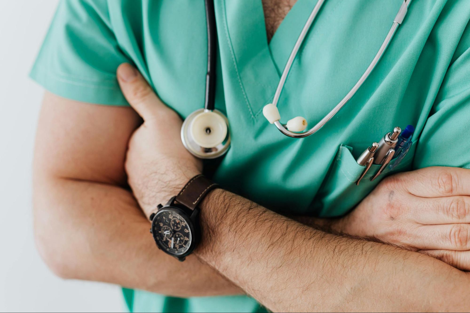 doctor with stethoscope