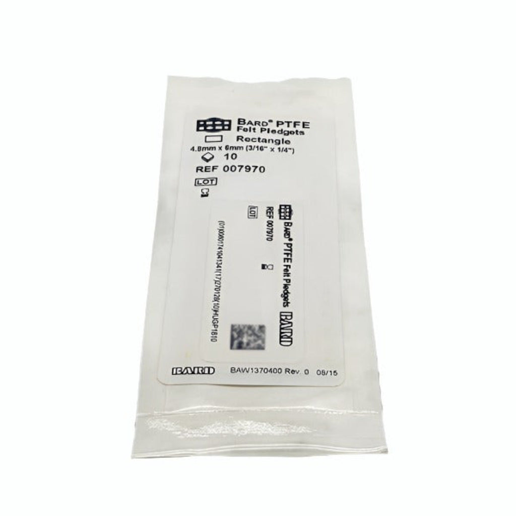 Bard PTFE Felt Pledgets #007970, Front