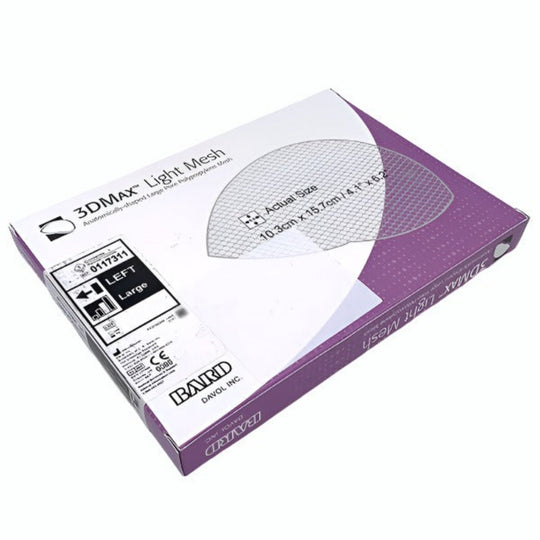 BARD DAVOL 3DMAX LIGHT MESH #0117311, Front