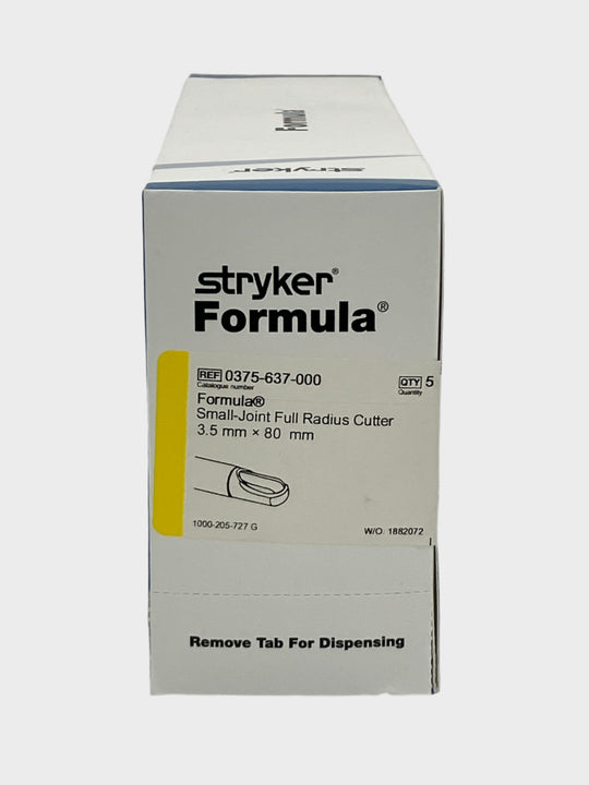 STRYKER 0375-637-000 Box Label