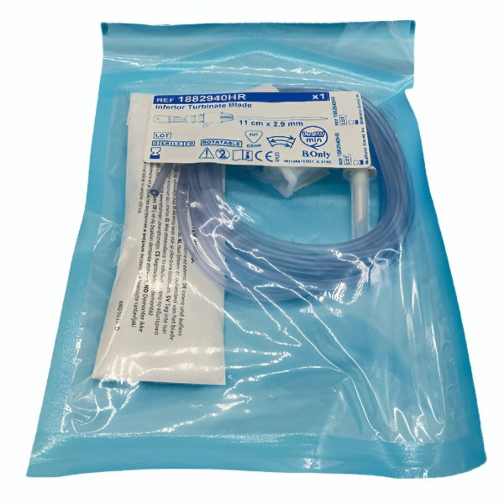 MEDTRONIC XOMED INFERIOR M4-ROTATABLE TURBINATE BLADE #1882940HR, Individual Packaging