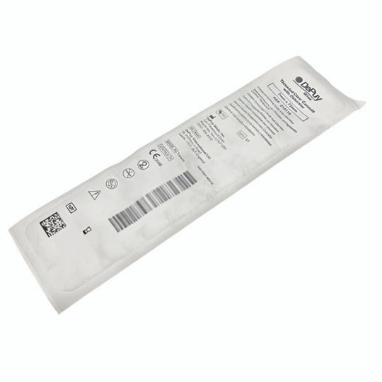 DEPUY MITEK THREADED CLEAR CANNULA WITH OBTURATOR #214116, Individual Packaging Front