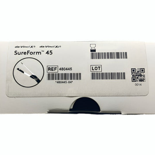 INTUITIVE SURGICAL DA VINCI SUREFORM 45 STAPLER #480445, Box Front
