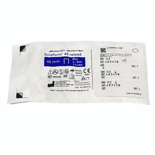 INTUITIVE SURGICAL DA VINCI SUREFORM 45 RELOAD #48345B, Individual Packaging Front