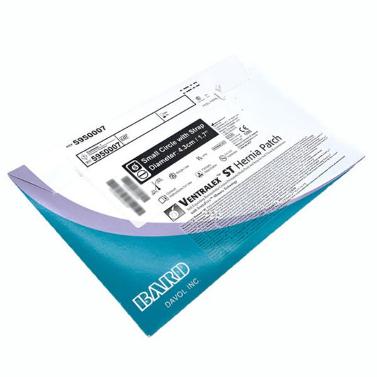 BARD DAVOL VENTRALEX ST HERNIA PATCH #5950007, Package Front