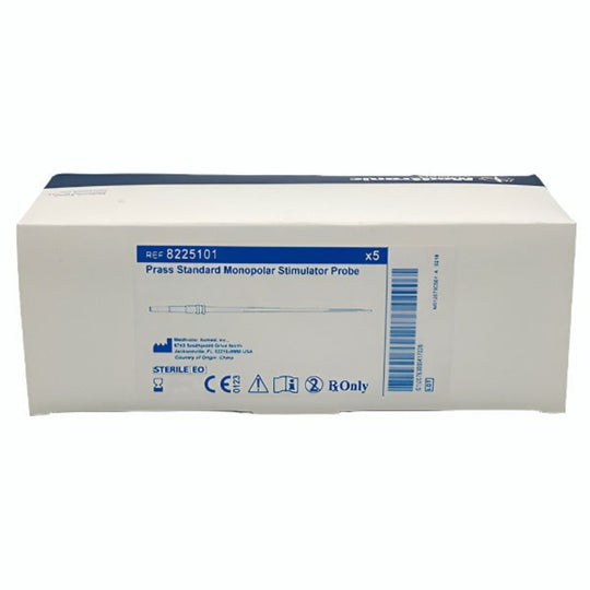 MEDTRONIC XOMED PRASS STANDARD MONOPOLAR STIMULATOR PROBE #8225101, Box Top