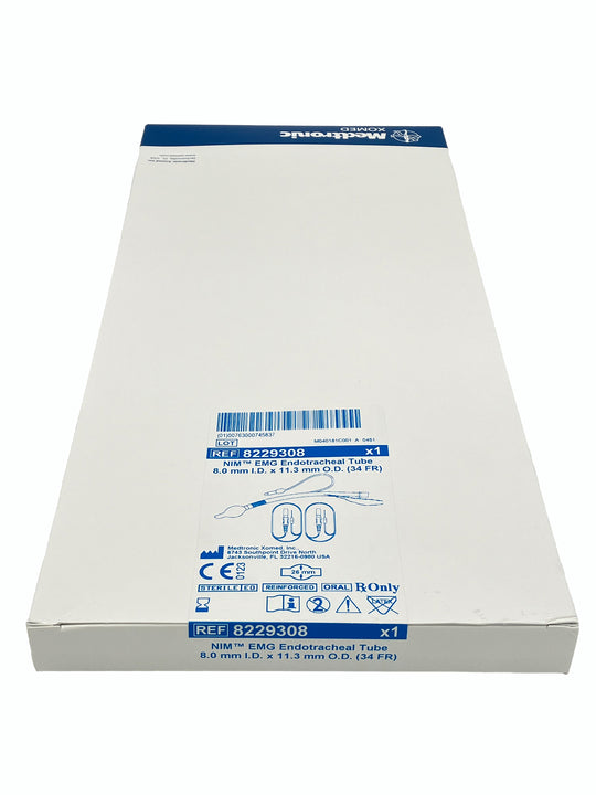 MEDTRONIC NIM EMG ENDOTRACHEAL TUBE #8229308, Box Front