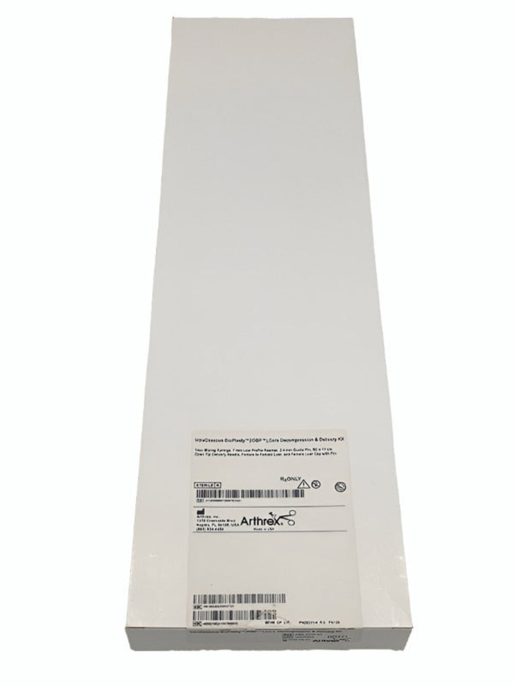 ARTHREX INTRAOSSEOUS BIOPLASTY (IOBP) CORE DECOMPRESSION & DELIVERY KIT #ABD-2000-OT, Box Front