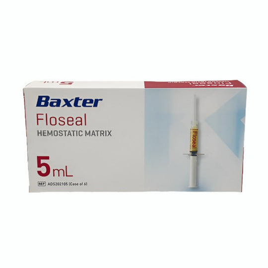 BAXTER FLOSEAL HEMOSTATIC MATRIX, 5ML #ADS202105, Box Front