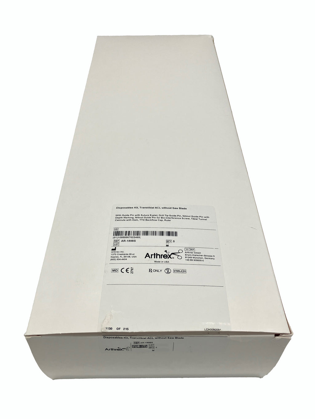 ARTHREX AR-1898S Box