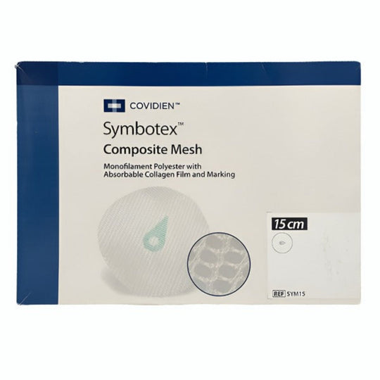 COVIDIEN SYMBOTEX COMPOSITE MESH #SYM15, Box Front