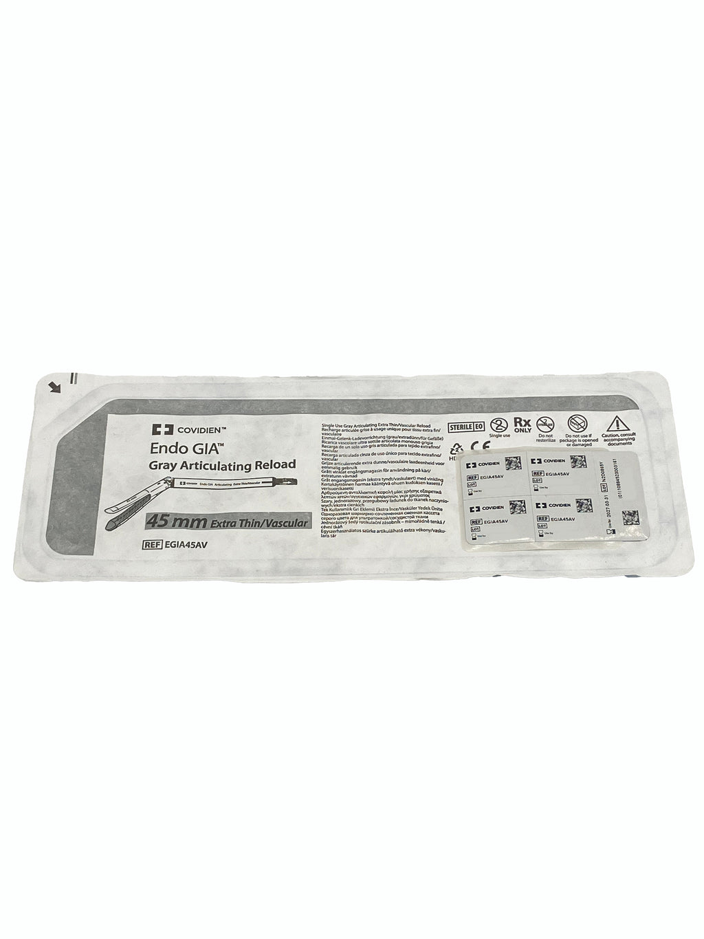COVIDIEN EGIA45AV, Individual Packaging Front