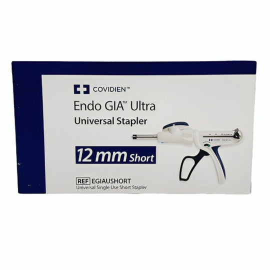 COVIDIEN ENDO GIA ULTRA UNIVERSAL SHORT STAPLER #EGIAUSHORT, Box Front