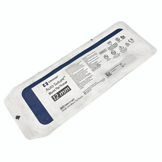 COVIDIEN BLUNT TIP TROCAR #OMS-T12BT, Individual Packaging Front