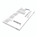 COVIDIEN PARIETEX PROGRIP SELF-FIXATING MESH ANATOMICAL LEFT #TEM1208GL, Box Back